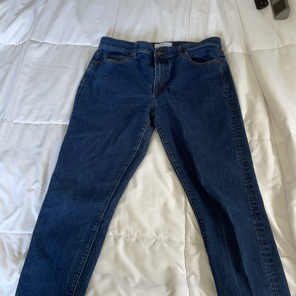 Anne Taylor Loft medium high waist skinny ankle jeans EUC - Picture 3 of 9